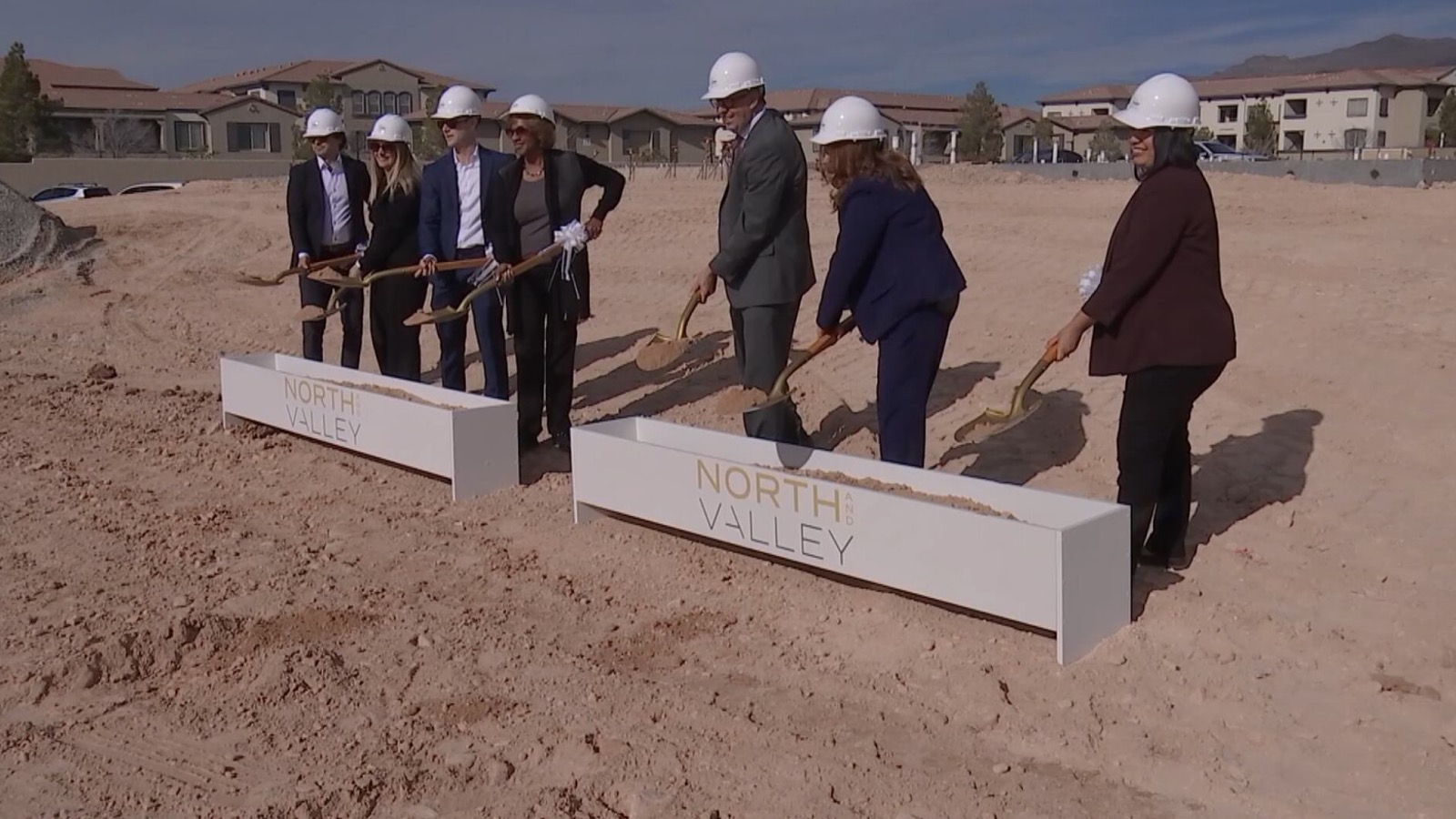North and Valley groundbreaking ceremony North Las Vegas affordable housing